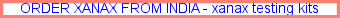Order xanax from india